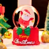 Bola de Cristal de Deseos Navideños, Adorno de Vidrio con Escena de Nieve Soñadora, Atmósfera Festiva, Decoración de Mesa, Tema Navideño