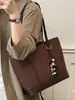 Bolsa Retro de Viaje Transfronteriza 2026 Gran Capacidad Nueva Bolsa de Hombro Tote Casual Otoño/Invierno para Mujer