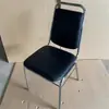 Cadeira para Reunião de Escritório, Cadeira para Atividade de Treinamento ao Ar Livre com Computador, Cadeira Simples para Casa com Encosto, Cadeira de Escritório Minimalista, Cadeira de Jantar