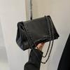 Bolsa Tote Outono e Inverno 2024 Bolsa de Ombro Transversal Cor Sólida para Mulheres Grande Capacidade Bolsa de Trabalho Fashionável Novo Modelo 2026