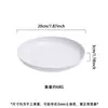 Amazon Tk Plato de Paja de Trigo Plato de Hotel Plato para Frutas Hogar Nórdico Plato para Ensalada Plato de Plástico PP