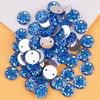 Nuevo Redondo Cosido a Mano Piña Diamante Paquete de Material DIY 10mm Acrílico Accesorios de Ropa Dorso de Cocodrilo Taladro Cosido a Mano