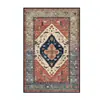 Alfombra Persa de Cristal Terciopelo para Sala de Estar Estilo Retro Americano Étnico Alfombra Completa para Hotel B&B en Stock