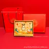 Adornos creativos de conejo de jade enmarcados para el Festival de Medio Otoño, decoraciones temáticas de la luna y pasteles de luna de alta calidad - perfectos para regalos empresariales y disponibles para venta al por mayor