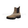 Botas Curtas Antiderrapantes para Uso Externo em Couro Fosco para Mulheres 2026 Outono e Inverno Slip-On Bico Redondo Casuais Esportivas Sola Grossa Confortáveis Versáteis Calçados Femininos