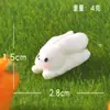 Nuevo Micro Paisaje Artificial Lindo Conejo Corriendo DIY Hecho a Mano Adornos Lindos Jardinería Paisajismo Accesorios de Resina