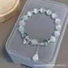Pulsera Romántica de Perlas con Forma de Rosa con un Diseño Original de Nicho, Lujo Ligero y Sensación de Alta Gama, Pulsera Versátil Modelo 2026 para Mujer