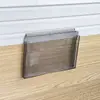 Acessório de Suspensão para Mesa: Porta-Caneta Flexível para Fenda de Tela, Caixa de Armazenamento para Estação de Trabalho, Cinza, Porta-Caneta Transparente