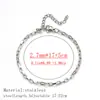 Pulsera de Acero Inoxidable de Moda para Mujer Joyería Popular Transfronteriza Europea y Americana Pulsera Versátil y a la Moda de Acero de Titanio Chapado en Oro Real de 18K