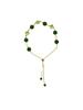 Nova Pulseira Trevo de Quatro Folhas para Mulheres Design de Nicho Estilo Antigo Ins Clareador de Alto Valor Moda Simples Doce Presente