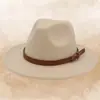 Fedora de lana de moda europea y americana con logotipo personalizado, fedora de jazz de estilo retro británico, sombrero de fieltro de ala plana unisex