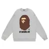 Sudadera de camuflaje de moda transfronteriza para hombre, otoño e invierno, manga larga, estampado de letras, holgada, cuello redondo, sudadera pullover para hombre