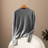 26 Años de Nuevos Modelos, Xin'Ao Lavable a Máquina 100% Lana Merino de Ala Ancha Cuello Alto Medio Capa Base Suéter de Lana Jersey