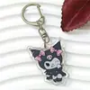 Chaveiro de Acrílico Cartoon Sanrio Gatinho KT Fofo Cachorro Pacha Pingente de Bolsa Acessórios Artesanais DIY Venda por Atacado