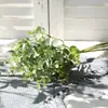 Simulação 6 Galhos Simulação Eucalipto Multicolorido Eucalipto Planta de Simulação Eucalipto de Plástico Pacote Eucalipto Eucalipto