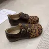 Zapatos Birkenstock Retro Súper Calientes con Tacón Oculto para Mujer Otoño 2026 Versátiles Antideslizantes Casuales Mocasines Planos Slip-On