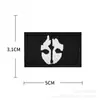 Bordado de cabeça de fantasma acessórios de vestuário patch patch emblema emblema sapatos e chapéus acessórios de bagagem bordado uma variedade de combinação adesivo
