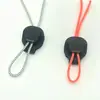 Relógio de parede de hardware cabeça de corda de plástico fivela elástica decorativa para calças cadarço fivela de ajuste para corda de chapéu