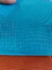 Tejido de Malla con Rejilla de PVC de 12 Pines para Bolsas, Bolsos, Bolsas de Malla para Frutas y Verduras, Tejido de Malla Cuadrada de Tricot para Cochecitos de Bebé