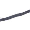 Borda de Renda Dupla Face de 1,2 cm para Roupa Íntima, Roupas, Decoração de Sapatos, Elástico com Dentes Pequenos de Alta Elasticidade