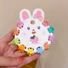 Mini clipe infantil bonito dos desenhos animados princesa hairpin menina quebrado grampo de cabelo doce cor acessórios para o cabelo do bebê