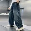 Calça Jeans Infantil Outono 2026 Novo Estilo Primavera e Outono para Crianças de Média e Mais Velhas Calça Comprida Casual Legal e Bonita Calça Infantil de Perna Reta