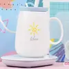 55 graus temperatura constante copo quente xícara de cerâmica caneca xícara de café xícara criativa para casal Xícara de presente Logo