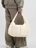 Bolsa transversal de nylon leve, grande capacidade, multi-armazenamento, resistente à água, versátil para viagens de negócios e uso ao ar livre, bolsa de ombro unissex