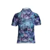 Camiseta con estampado de diseño Sanzhai para mujer, primavera y verano, nueva moda, top de manga corta con cuello alto ajustado y fruncido para adelgazar
