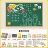 Pizarra Doméstica, Extraíble, No Daña las Paredes, Borrable, para Sala de Estar, Tablero de Dibujo y Escritura, Magnética, Pizarra Blanca Educativa y de Aprendizaje para Niños