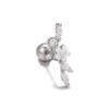 Mori estilo fresco zircão flor osso da orelha prego 20g haste fina de aço inoxidável piercing osso da orelha unha moda jóias populares