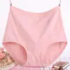Venta Directa de Fábrica de Ropa Interior para Mujer de Tallas Grandes, Calzones de Cintura Alta para Mujeres con Sobrepeso, Ropa Interior de Algodón Puro para Dropshipping para Mujeres de Mediana Edad y Mayores