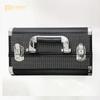 Caja de Herramientas Multicapa, Caja Portátil de Aleación de Aluminio de Doble Apertura de Gama Alta para Maquillaje, Arte de Uñas, Bordado, Belleza y Salón de Peluquería Caja de Almacenamiento de Viaje