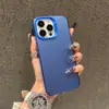 Para Capa de Celular Apple 15 IP16 Pintada IP13 Fosca IP12 Resistente a Quedas IP15PRO Camada Dupla IMD Capa Prata Colorida