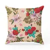 Fundas de almohada con estampado de plantas y flores, fundas para cojines de sofá, fundas para respaldos de cama, fundas de almohada para siestas de oficina y fundas de almohada para decoración del hogar