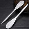 Camino del Té y los Caballos Acero Inoxidable Cuchillo para Té Negro Cuchillo para Té Pu'er Accesorios para Juego de Té Doméstico Aguja para Abrir Té de Acero Inoxidable Cuchillo para Pastel de Té