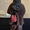 2026 Nuevo Bolso Pequeño de Diseño de Nicho para Mujer, Moderno y de Alta Gama, Bolso Cruzado Versátil Tejido a Mano, Bolso Cubo