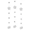 Guirlanda de Número Estrela Dourada Brilhante Rose Gold Multicolor 13 16 18 25 30 40 50 60