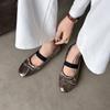 Súper suaves por dentro y por fuera, zapatos Mary Jane tipo rollito de huevo de piel de oveja entera, zapatos de leche primavera 2025, punta redonda, tacón bajo, zapatos de piel con lazo para mujer