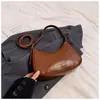 Bolso Cruzado Simple para Debajo del Brazo Bolso Texturizado 2026 Bolso Nuevo Moda Femenina Popular Bolso de Hombro Bolso Baguette Bolso Dumpling