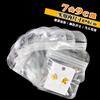 Bolsas Transparentes Auto-Sellantes, Bolsas de Empaque de Plástico Transfronterizo, Bolsas Transparentes con Cierre Ziplock, Bolsas de Plástico de Tira Larga, Bolsas de Tamaño Cuadrado