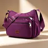 Nova bolsa feminina casual transfronteiriça, bolsa de ombro da moda, bolsa transversal de moda estilo coreano, bolsa de mamãe portátil para passeios, mochila
