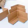 Suministro directo de fábrica protección de esquina de papel cartón de embalaje para muebles protección de esquina de cartón papel Kraft 30*3*140 protección de esquina de papel de hebilla de ciruela