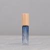 Frasco secundario de perfume de alta gama portátil 10 ml frasco de spray de vidrio cuadrado cilíndrico frasco vacío tapa de nogal haya
