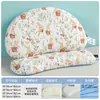 Almohada de Silicona para Bebés y Niños Pequeños, Transpirable y Lavable, Almohada Especial de Silicona para la Columna Cervical para Guardería, Almohada de Silicona para Protección de la Columna Vertebral Infantil