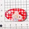 Pieza de Gota de Agua de Gato Transparente como el Hielo Accesorios de Resina DIY Pasador Casero Funda para Teléfono Móvil Llavero Decoración para Taza de Agua Material
