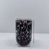 Venta al por mayor de fabricantes Tazas de Vidrio de Puntos Multicolor Personalizadas Estilo Retro Europeo y Americano Tazas de Cóctel Tazas de Vidrio para Jugo en Casa
