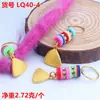 Peluca Rastas Trenzadas Accesorios Decorativos Tocado Niñas DIY Colgante Aleación Colgante Anillo para el Cabello Hebilla para el Cabello Anillo de Resorte