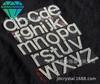Adesivos de Letras Pequenas com Strass Decoração DIY Embalagem de Casamento Acessórios para Caderno Patches de Letras com Strass