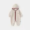 Ropa de Otoño para Bebé para Exteriores, Mono con Capucha de Lana y Seda Clase A, Ropa Infantil Estilo Otoño, Ropa para Bebé, Ropa para Niños
